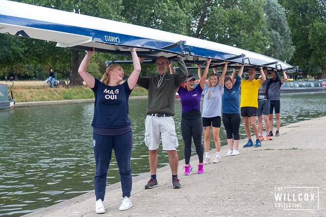 Rowing experience in Cambridge! No experience required - Training on an eight boat beside the river