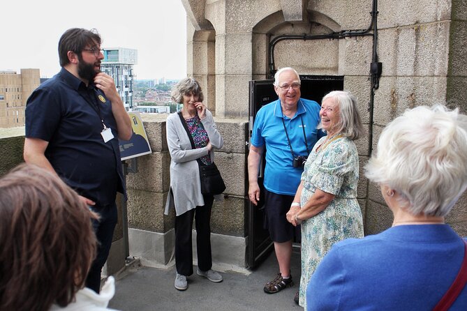 Royal Liver Building 360 - Tower Tour and Experience - The 14th floor clock tower show, 270 degrees plus wind machines
