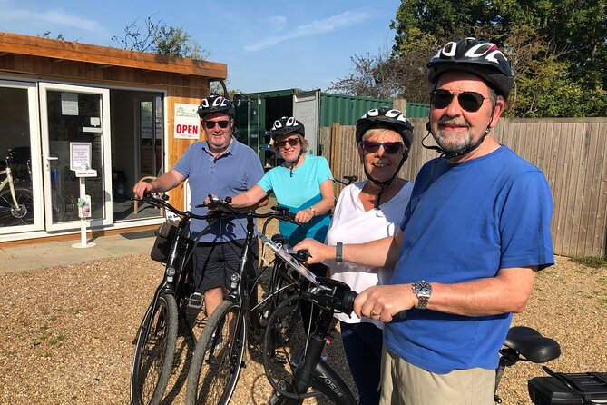 Self-Guided Electric Bike Tour to vineyards and castles in Kent - Entering the Kent countryside from the UK Electric Bike Centre