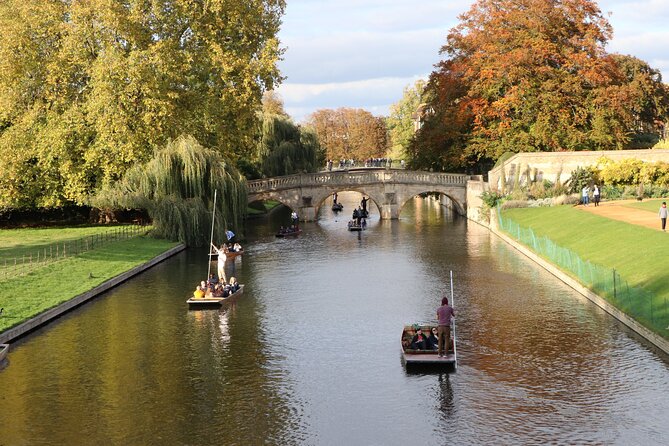 Shared Punt Tour - Cambridge - Magdalene College, Quayside, and the View Under Magdalene Bridge