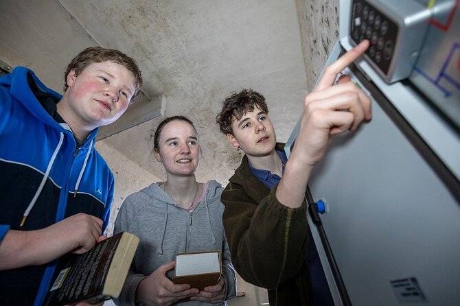 Shepton Mallet Prison Escape Room - The Hole - Entering Shepton Mallet Prison: the setting does half the work
