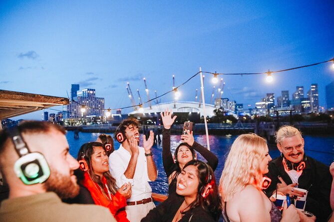 Silent Disco London Thames Boat Party - Drinks, Toilets, and the Pace You Feel