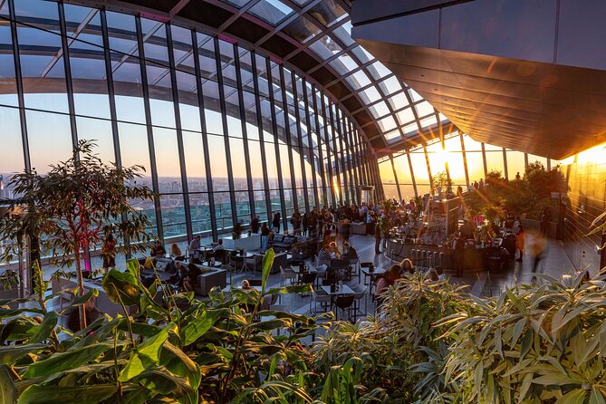 Sky Garden Access Ticket + 2 Course Breakfast at Larch Restaurant - Sky Garden and breakfast, a smart morning combo