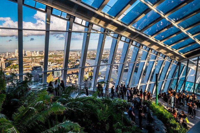 Sky Garden Access Ticket + 2 Course Breakfast at Larch Restaurant - The audio guide app and how to set it up fast