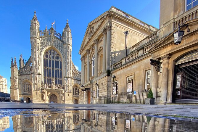 Small Group smartphone Bath Walking Tour around Bath - Meeting at Bath Abbey, then getting camera direction immediately