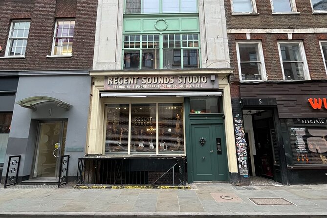 Soho London Private Music Self-Guided Tour - Denmark Street: the UK Tin Pan Alley, then and now