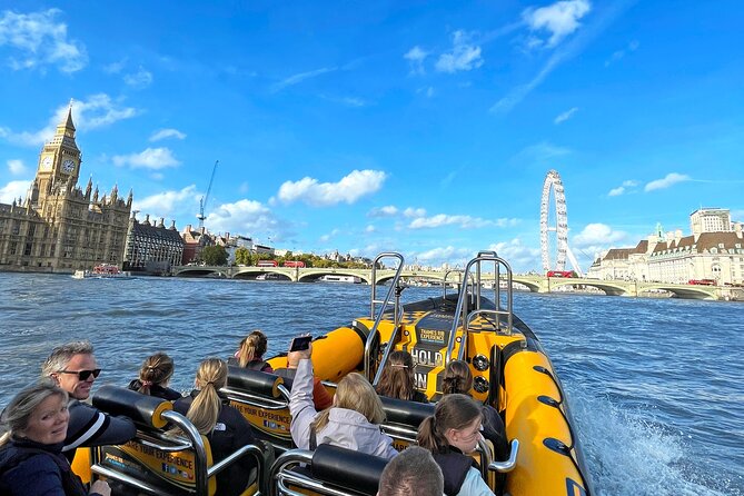 Speedboat Sightseeing: Embankment OR Westminster Pier -45 Minutes - Safety Rules You Can’t Ignore (Especially Medical Restrictions)