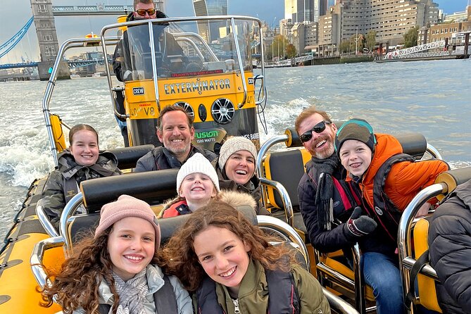Speedboat 'Ultimate Tower Blast' from Tower Millennium Pier - 40 minutes - Tower Millennium Pier check-in and the 15-minute rule