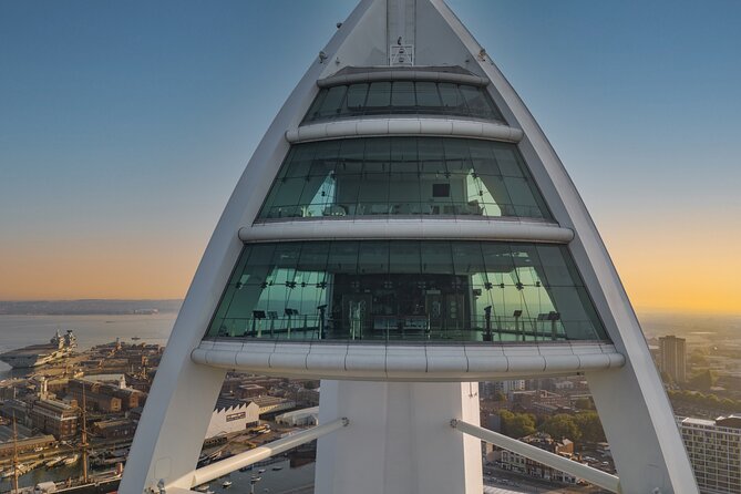 Spinnaker Tower Portsmouth All Day Admission Ticket - Where to eat and what to do nearby at Gunwharf Quays