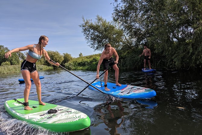 Stand-up Paddleboard SUP Safari on The River Avon For Beginners - Key Points Before You Paddle