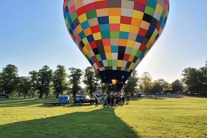 Sunrise Hot Air Balloon Flight Over York - Drifting over York and the Yorkshire countryside