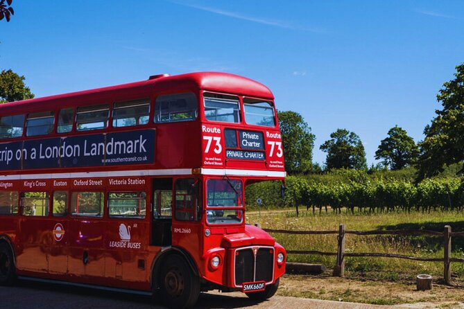 Sussex Vineyard & Winery Bus Tour on Iconic Vintage London Bus - Key highlights you should care about