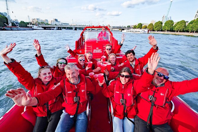 Thames Rockets Sunset London Speedboat Experience - Start at London Eye Pier, no hotel pickup needed