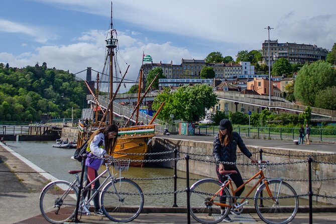 The Best of Bristol Bike Tour - Clifton Suspension Bridge viewpoint: the finale with big views