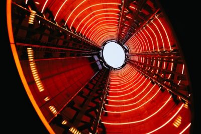 The Chimney Lift at Battersea Power Station