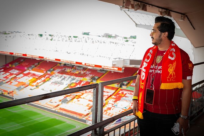 The LFC Stadium Tour - Passing the This Is Anfield sign, then stepping into the Players’ Tunnel