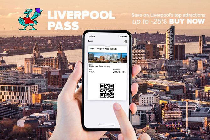 The Liverpool Pass®: All top attractions inc. Hop-On Hop-Off Bus Tour | 1-Day - Key things to know before you go