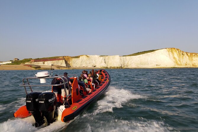 The Seven Sisters & Beachy Head Lighthouse Boat Trip Adventure - The reconstructed 1832 shorefront tea-shop home