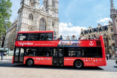 TopView® 24 Hr Hop on Hop off Bus Tour with River Cruise & Walks