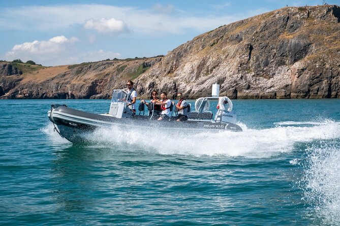 Torquay Coastal RIB Seafari - The RIB ride reality: fast, wet, and yes, sometimes choppy