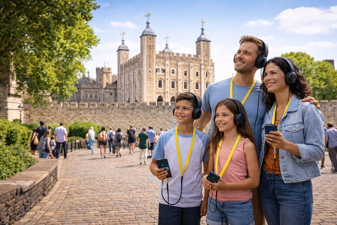 Tower of London Ticket with Audio Guide and Unlimited Entry Time - Tower of London audio tour, built for your pace