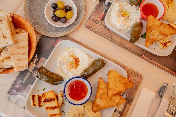 Ultimate Soho and Chinatown Food Walking Tour in London - Stop 1: Mediterranean Cafe and the hummus-to-halloumi range
