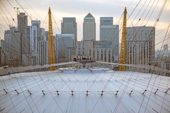 Up at The O2: Daytime Climb with Guided Tour with Panoramic Views - Reaching the top: 360-degree London views over the Thames