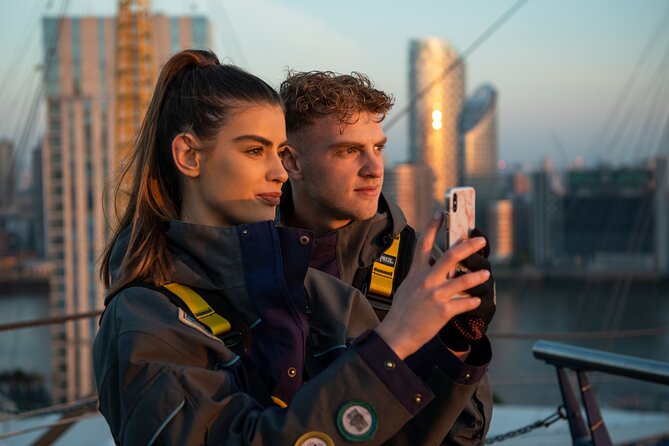 Up at The O2: Sunset Climb with Guided Tour with Panoramic Views - London skyline views you can actually plan around