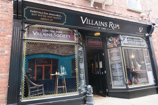 Villainous History and Rum Tasting Tour in York Indoor Experience - Step-by-step: what happens during the Villains Rum of York experience