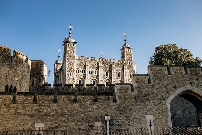 VIP Early Access Opening Ceremony Tower of London & River Cruise - Watching the Opening Ceremony, with Yeoman Warders and a military escort